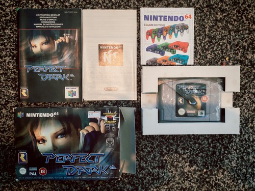 Perfect dark nintendo n64 - dark, 64