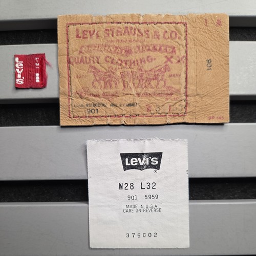 Vintage levi 901 red tab - tab, w28