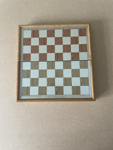 Vintage wooden backgammon - vintage,