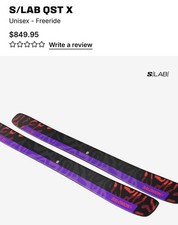 2027 Salomon S/LAB QST X Skis