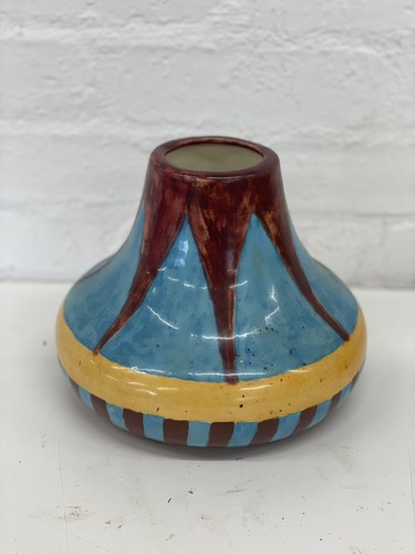 Vintage majolica vase - vintage,