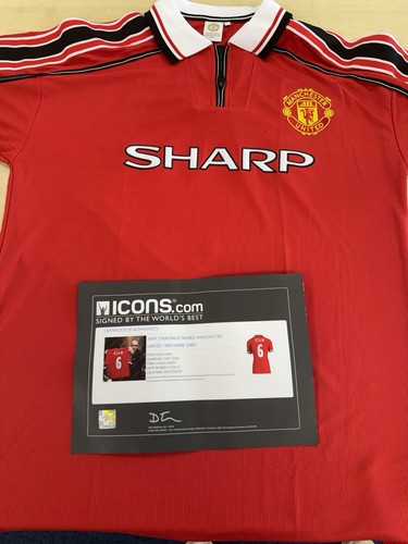 Jaap stam signed manchester - signed,