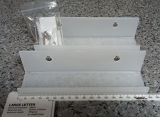 Clear acrylic floating shelves - clear,