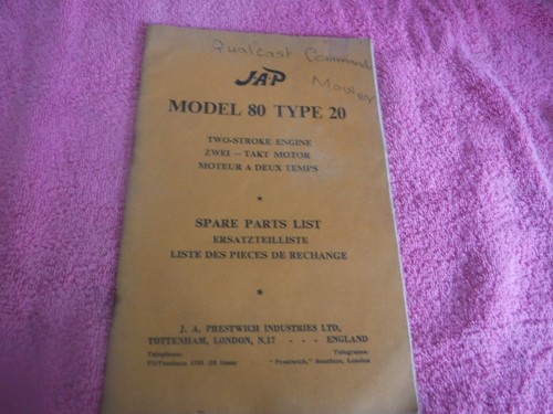 Jap two stroke - engine, 80