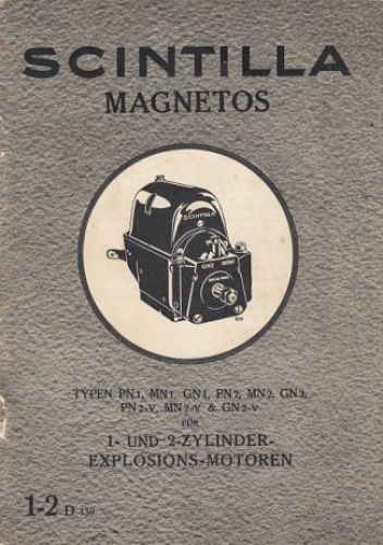 Scintilla magnetos d - scintilla, 1-2,