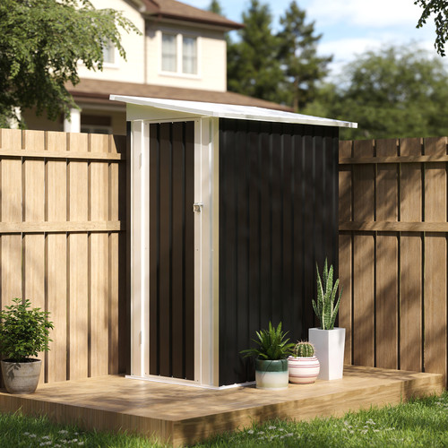 Metal garden shed - metal,