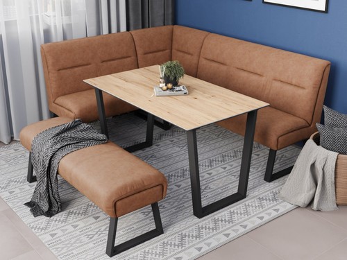Cerutti corner bench tan - corner, |