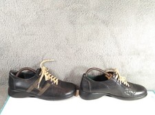 Vintage Hispanitas Ladies Leather Lace Shoes Made in Spain Size UK 5-5.5, EU 38