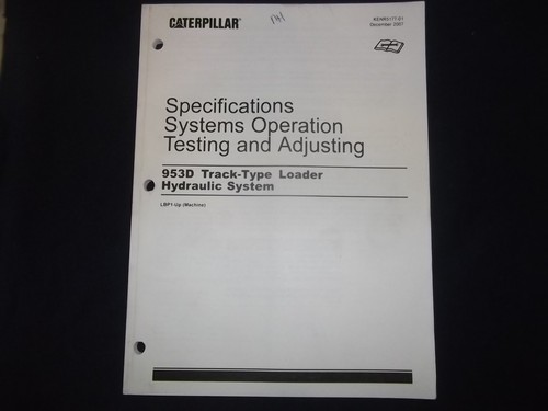 Cat caterpillar 953d - cat, track