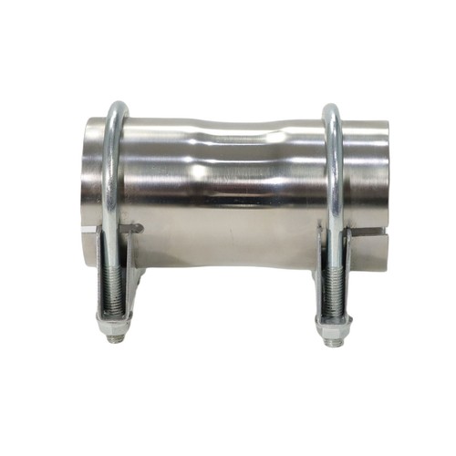 Exhaust pipe joiner clamp - exhaust, on