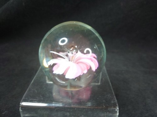 Large vintage bubble glass - large,
