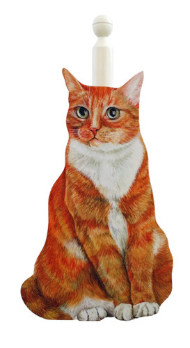 Ginger cat kitchen roll - ginger,