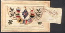 cWW1 Embroidered Silk