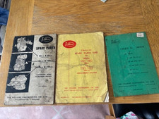 VILLIERS MOTOR CYCLE BOOK 1952