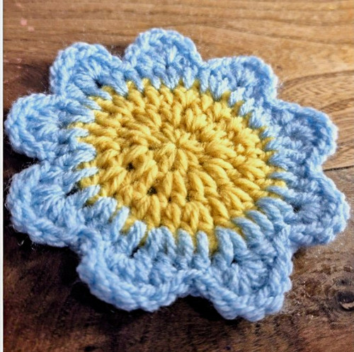 Handmade crochet flower - crochet,