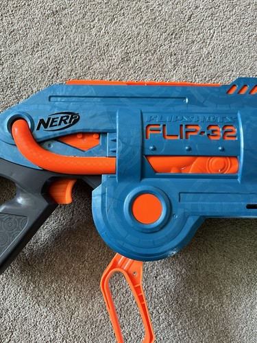 Nerf flip toy blaster gun - toy,