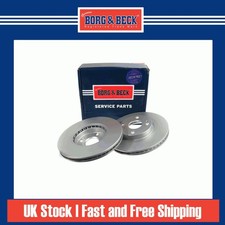 2x Brake Discs Vented For