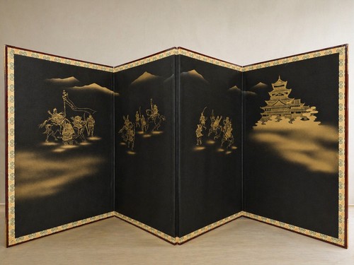 Japanese byobu folding - byobu,