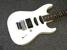 Charvel by Jakcon DK-055 White Electric Guitar Used From Japan with Soft Case