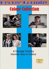 George Formby Box set of 4 Colorized Movies on DVDs