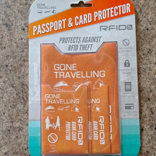 Gone travelling rfid passport - travelling,