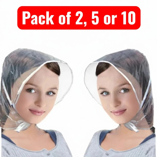 Clear rain hat - rain, ladies