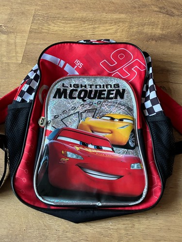 Lightning mcqueen back pack - lightning,
