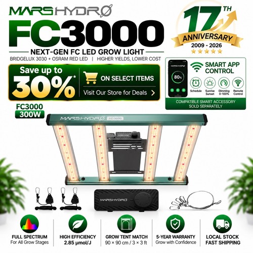 Mars hydro 3000 led - fc,