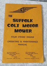 The Suffolk Colt Mower Four