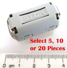 TDK ZCAT2035-0930A Ferrite Noise Filter Grey Clip On Ring 9.1mm Cable OM0990G