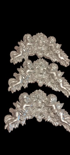 Ornate wall hanging - hanging, chrome