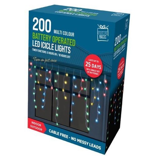 Festive magic led battery - festive,