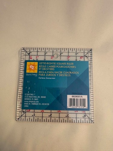 Leftie rightie square ruler - ,