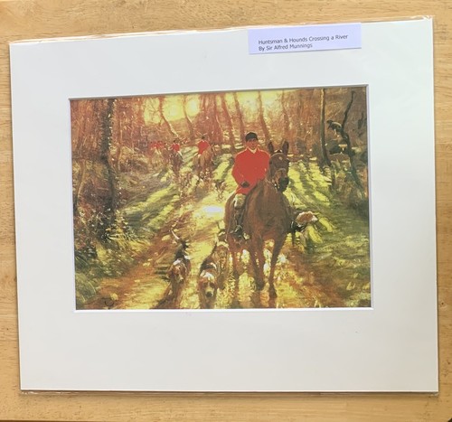 Huntsman hounds crossing a - huntsman,