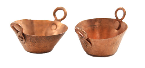 Dolls house copper - dolls,
