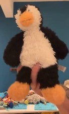 Penguin Jellycat Bunglie Large 15” Black Rare Retired