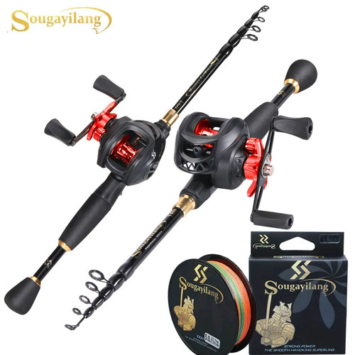 Telescopic casting fishing - casting,