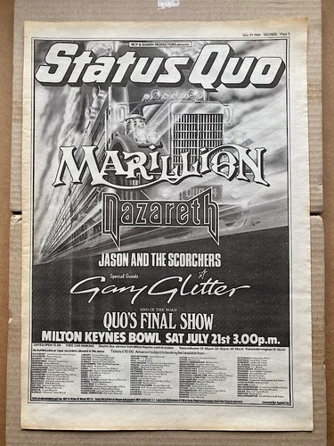 Status quo marillion - status, quo/marillion