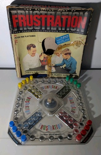 Frustration board game 1965 - board,