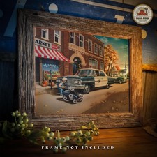 Vintage Police Pedal Car Art
