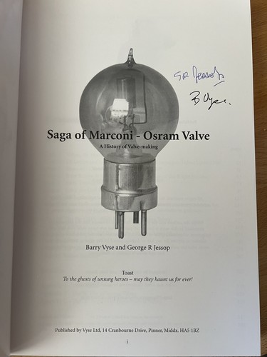 Signed the saga marconi - signed:, of