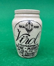 Antique Virol Stoneware Bone
