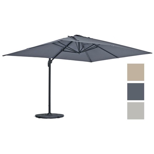 Square giant parasol - 3m, garden