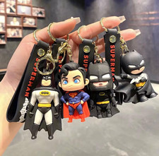 Batman Superman Keychain Anime