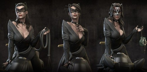 Digital catwoman ride - ride, stl