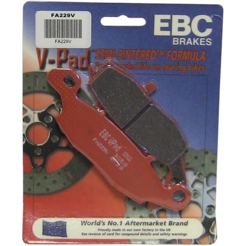 Fa229v ebc premium brake - brake, pads