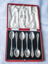 Antique Boxed Set 6 Silver