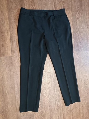 Women brax trousers black wool - trousers,