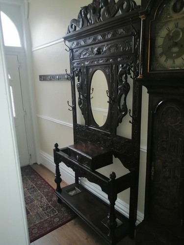 Antique carved oak - antique,