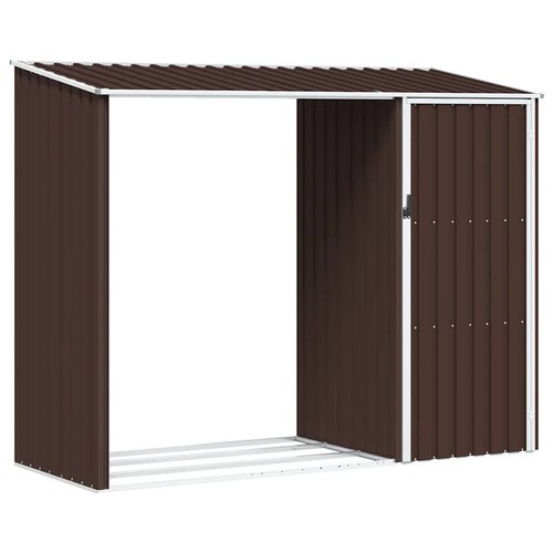 Garden firewood shed log - garden,